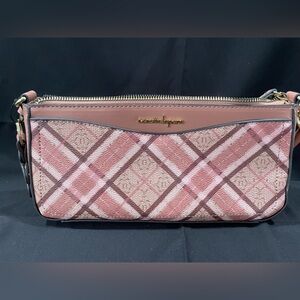 Nanette Lepore Pink Plaid Women's Bag- Never Used!